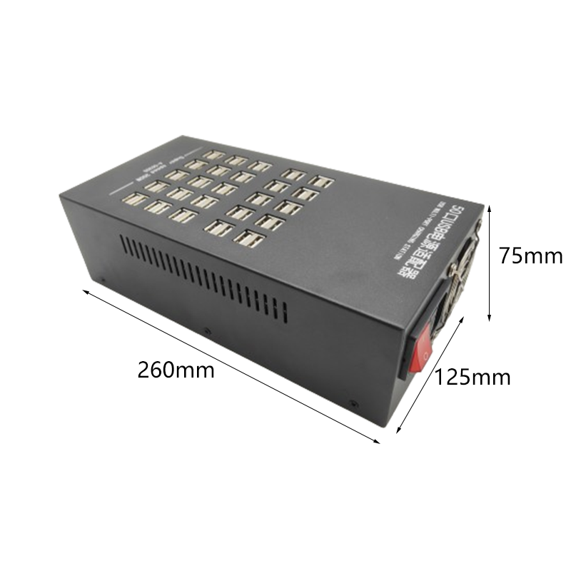 50-Port USB Power Adapter Size 50-Port USB Power Adapter Size