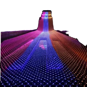 High-Quality LED Net Mesh String Lights: Perfect Christmas Outdoor Decorations