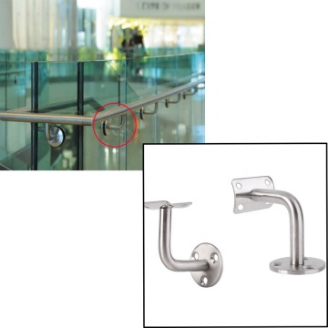 Stainless Steel Wall Mounted Vertical Handrail Brackets