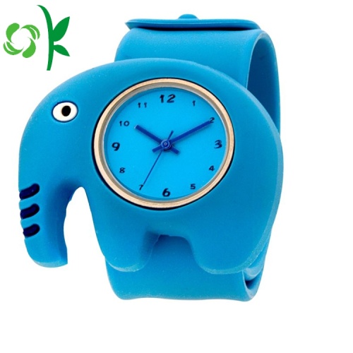 Cartoon Animal Shape Silicone Watch Band Tát Bracelet