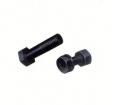 Custom Fastener Zinc Black Plated Carrige Bolt