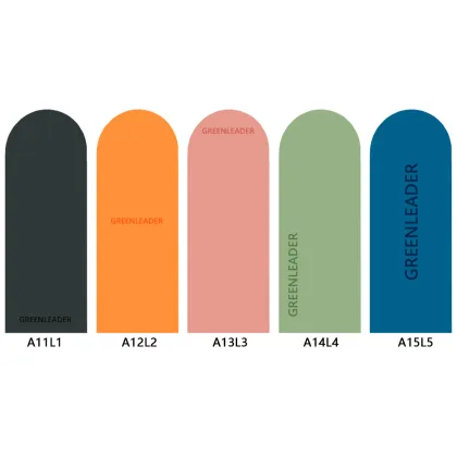 Custom Oval Arch Premium Brown Yoga Mat for Yoga Studio