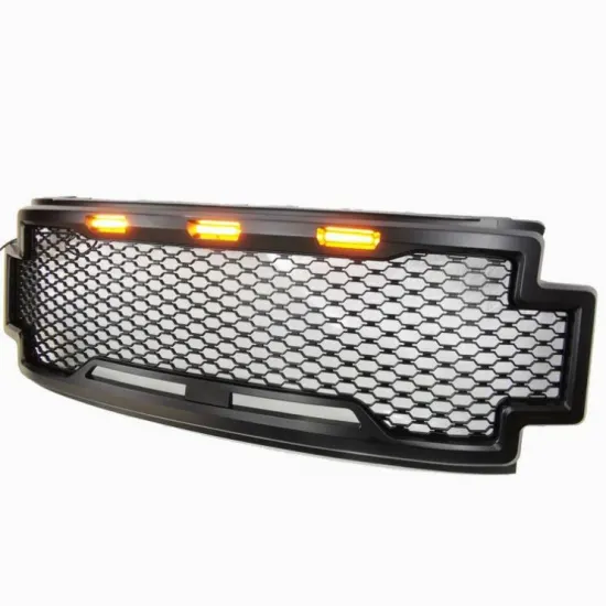 Raptor Grille with LED Amber Light for Ford F250 F350 F450 - Gobison 2017-2020 Offroad 4x4 Truck Accessories