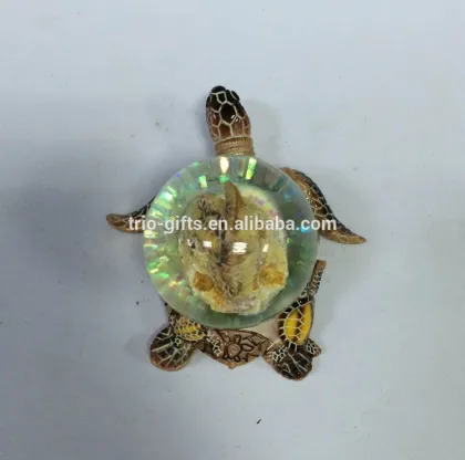 polyresin turtle water globe