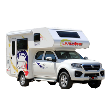 Four Wheel Drive 136hp Mini Semi-trailer Motorhome, Family sedan, Recreational Vehicle Off-road Camper Trailer For 5 Passengers