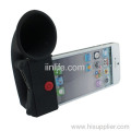 Silicone portatile carino Horn Stand amplificatore caso altoparlante per Apple Iphone 4 4s