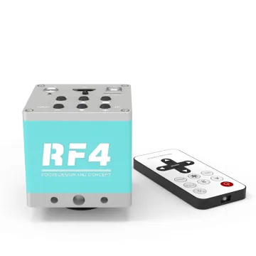 RF4 USB Remote Control 1080P 60FPS 4K HD Camera for Microscopes and Electronic Repairs