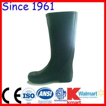 Brown Color PVC Boots for Food Industry pvc transparent rain boots