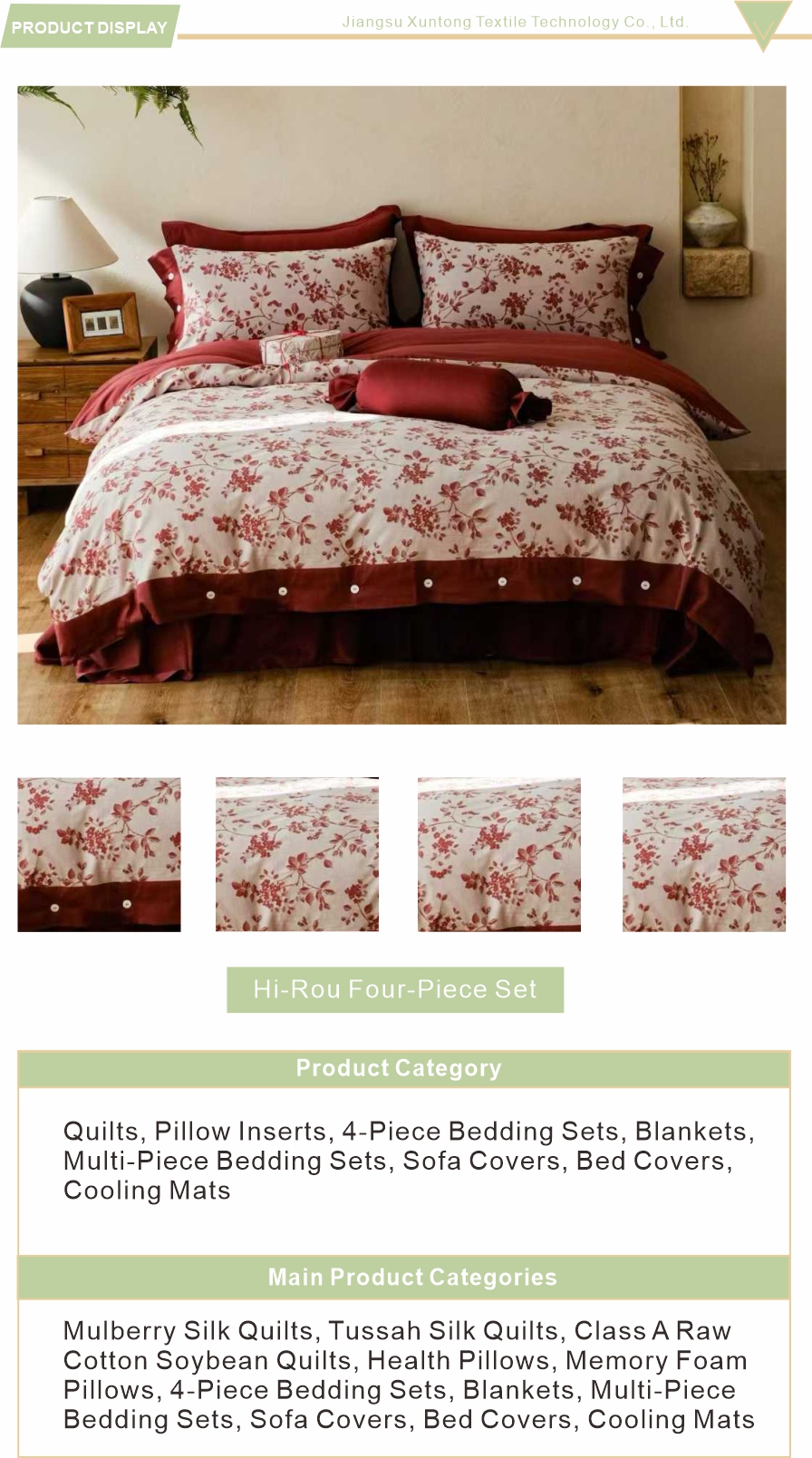 Elegant Long Staple Cotton Bed Linen