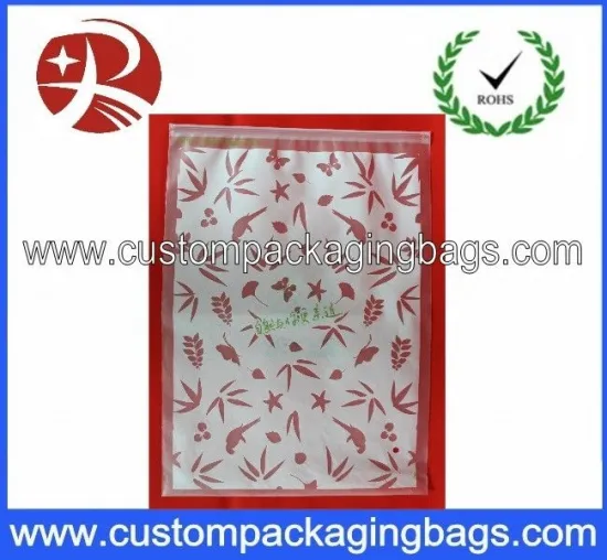 Custom Packaging Bags Green Underwear Packaging Bags