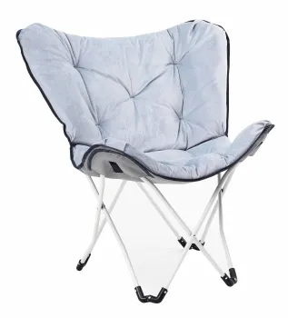 Comfortable Cozy High Back Indoor Folding Butterfly Moon Chair with Replacement Covers" 

However, for a more SEO-friendly and concise title, consider:

"Indoor Folding Butterfly Moon Chair - Comfortable High Back with Replacement Covers