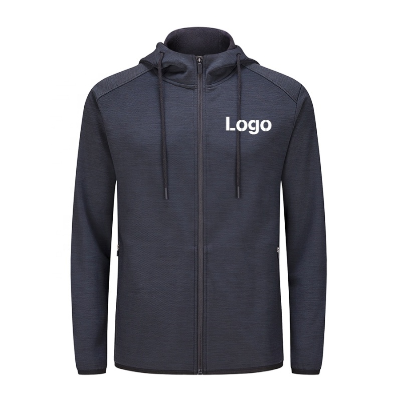 Men Sport Hooded Solid Color Pullover Hoodie