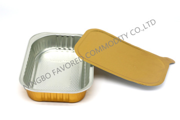Rectangle smoothwall containerAluminium foil container