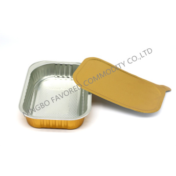 Rectangle smoothwall containerAluminium foil container
