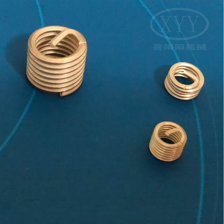Silver-Plated 304 Stainless Steel Fastener Essential Wire Thread Insert Sheath Composed Zinc Alloy Titanium Metric Measurements