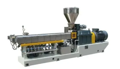 Parallel twin screw extruder
