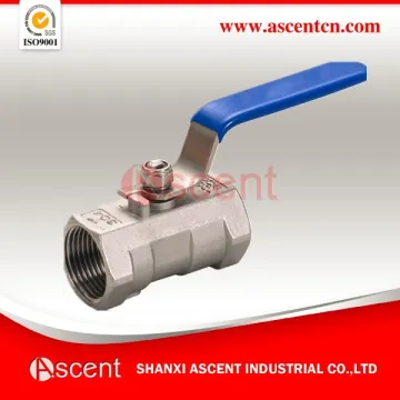 Stainless Steel Threaded type one piece Ball Valve