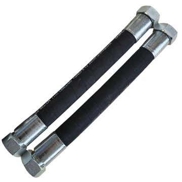 Wire Braided Flexible Hydraulic Hose Assembly