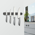 12.7 INCH BLACK MAGNETIC KNIFE BAR