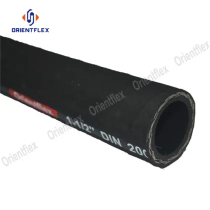 Steel wire braided flexible rubber hose