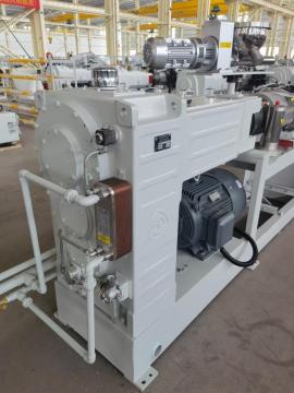Conical Twin Screw Extruder For UPVC Pipe Making