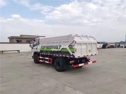 SFC garbage truck compression docking refuse collector