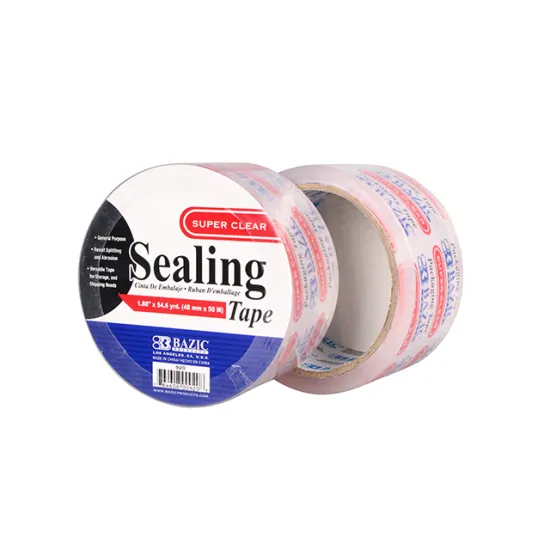 Clear Tape With Logo