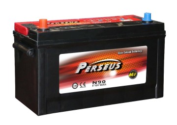 Automotive Battery 12v 90ah JIS standard Lead Acid Battery