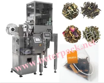 automatic pyramid tea bagging machine