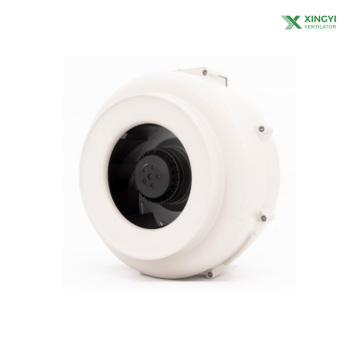 Ventilador en línea circular de plástico con rotor externo serie FZY