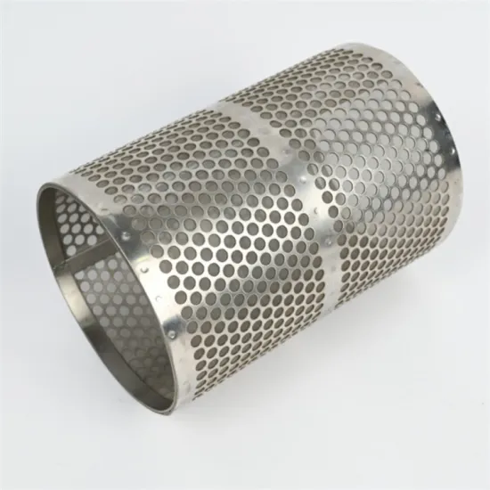 Free Sample Perforated Metal Mesh Filter Tubes - Round Filter Pipe