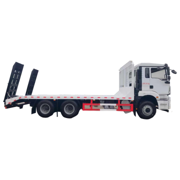 Cheapest SHACMAN Delong 6x4 10 Wheels White Left-Hand Drive Euro 3 Flatbed Truck