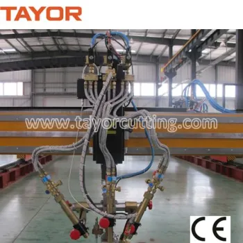 Unlimited Rotary Beveling Flame Cutting Machine