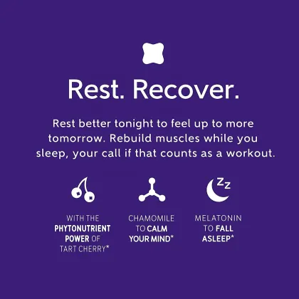 Melatonin Curcumin C3 Complex Sleep Recovery gummies