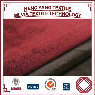 100 Polyester Microfiber Spandex Fabric Per Price, Burnout Velevt Bonding Sofa Fabric
