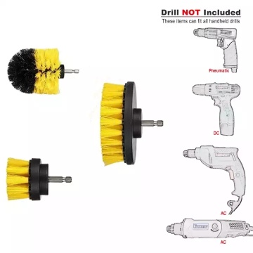 Bohrbürsten Kit Plastikrunde Reinigungsbürste