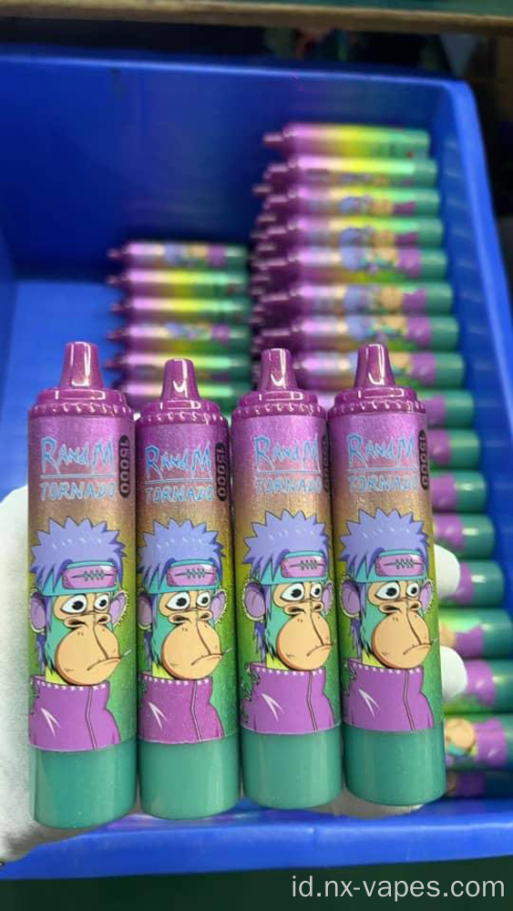 Randm tornado baru 15000 puff vape grosir