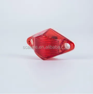 12V China Vehicle Working Lights - Red Devil's Eye LED Side Marker & Clearance Light for Trucks, Trailers, Cars, Buses, Caravans