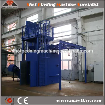 Spinnner Hanger Overhead Rail Shot Blasting Machine/Cheapest Shot Blasting Machine For Lpg Cylinder