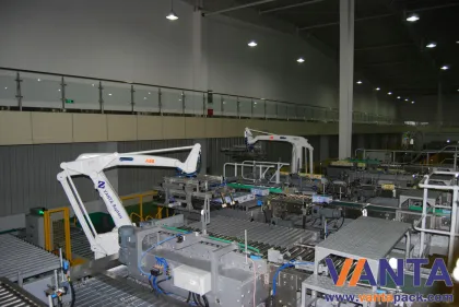 Robotic Bag Palletizer , Robotic Arm Bag Palletizer