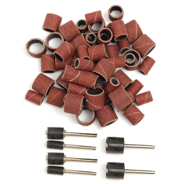 51Pc Drum Sanding Kit for Dremel - Includes Rubber Drum Mandrels