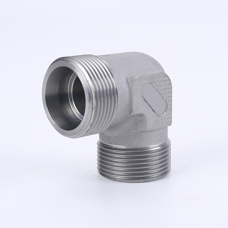 elbow compression fitting for pe pipe