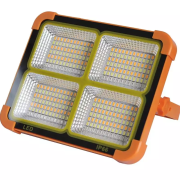 IP66 Affaire de travail solaire étanche IP66: une lampe de camping extérieure puissante, rechargeable et portable avec un éclairage d'urgence super lumineux