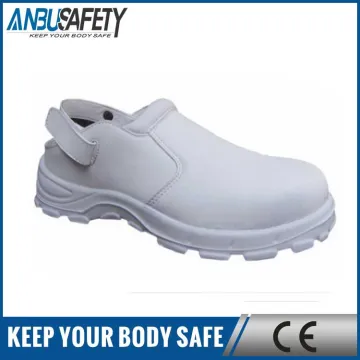 Food industry oil resistant safety shoes with steel toe cap
