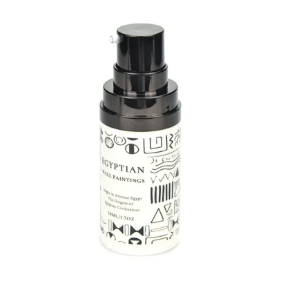 50ml 75ml 100ml empty pp airless pump recyclable plastic cleanser bottle skincare