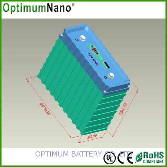 3.2v 100ah Lithium Iron Phosphate Batteries With Backup Power , Safety Electric Car Lithium Battery