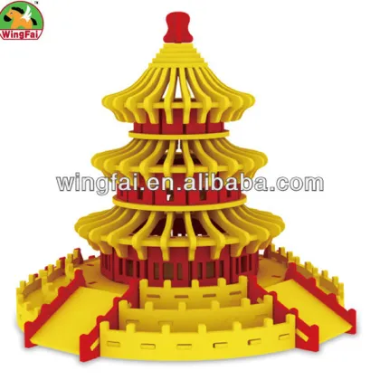 Temple of heaven DIY educational toys