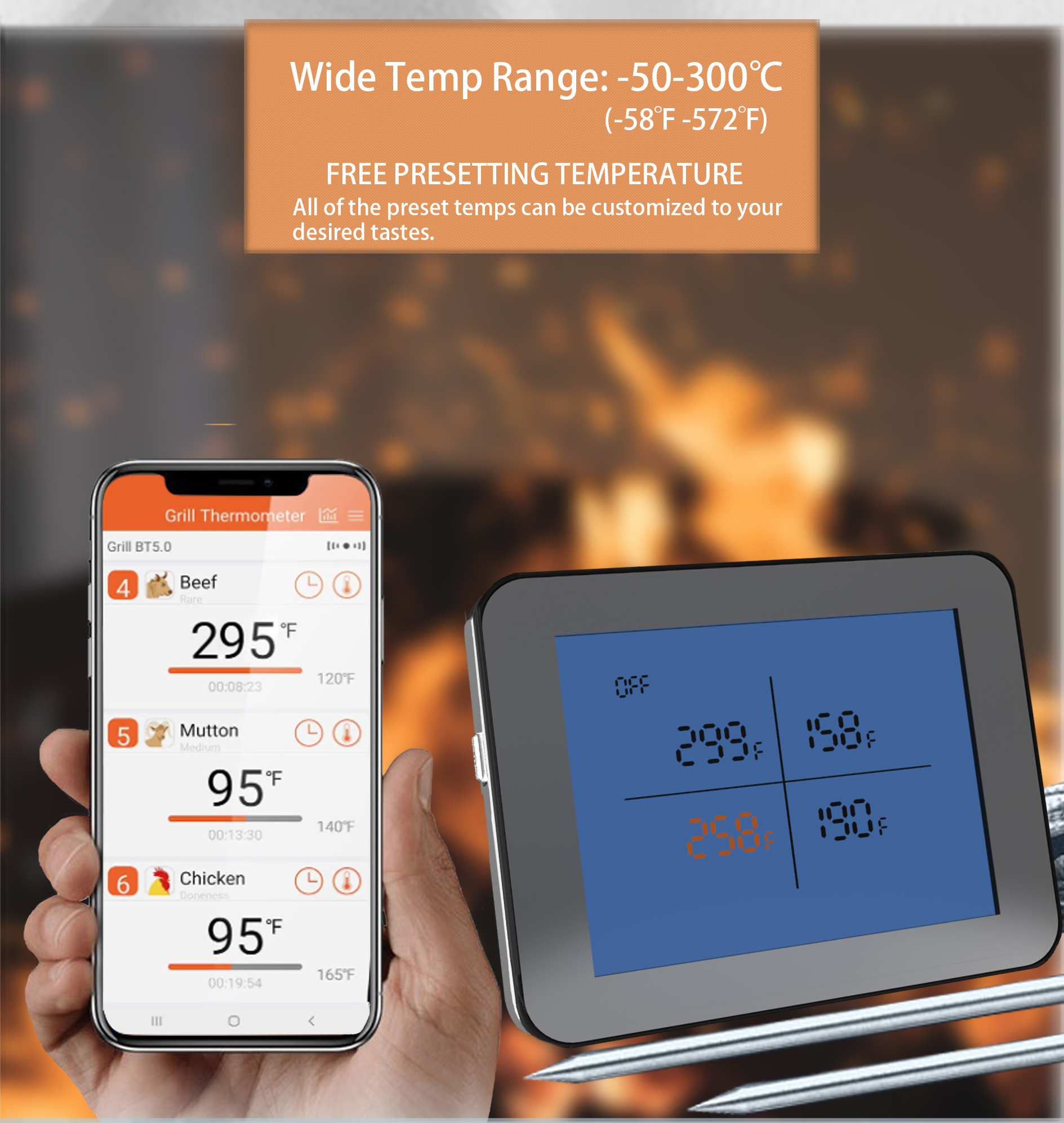 Food thermometer
