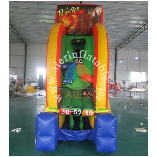 2016 Aier 3 hoops Inflatable Basketball Hoop, Kids Basketball Shoot Sport Game