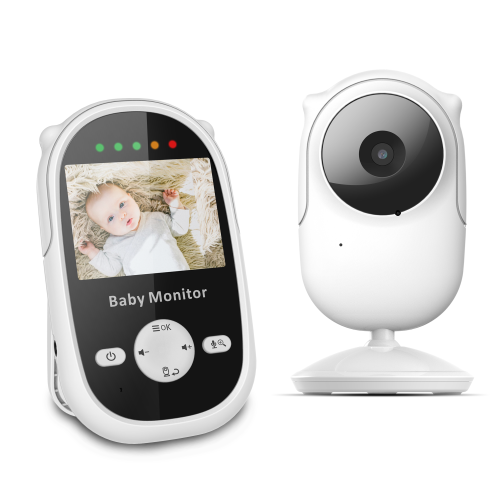 Pemantauan suhu malam penglihatan kamera monitor bayi